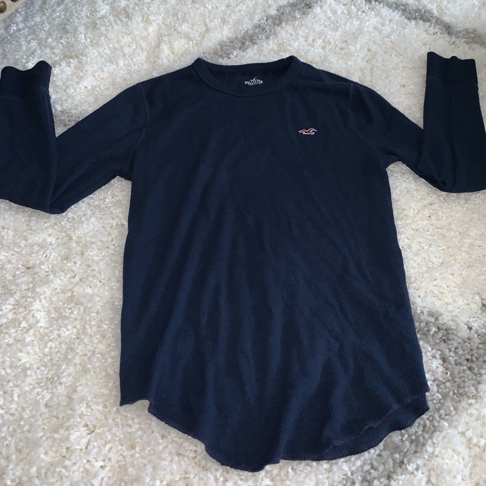 Hollister blue thermal